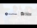 Americorps at twin cities habitat for humanity