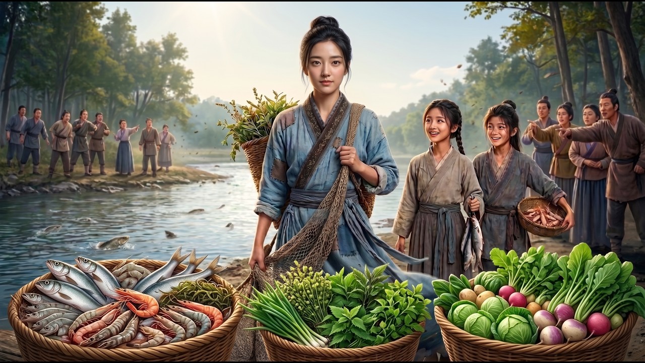 Xuyên Không Về Nhà Nghèo, Cô Gái Đi Hái Thuốc Đánh Bắt Cá, Từng Bước Đưa Gia Đình Thoát Cảnh Đói Khổ