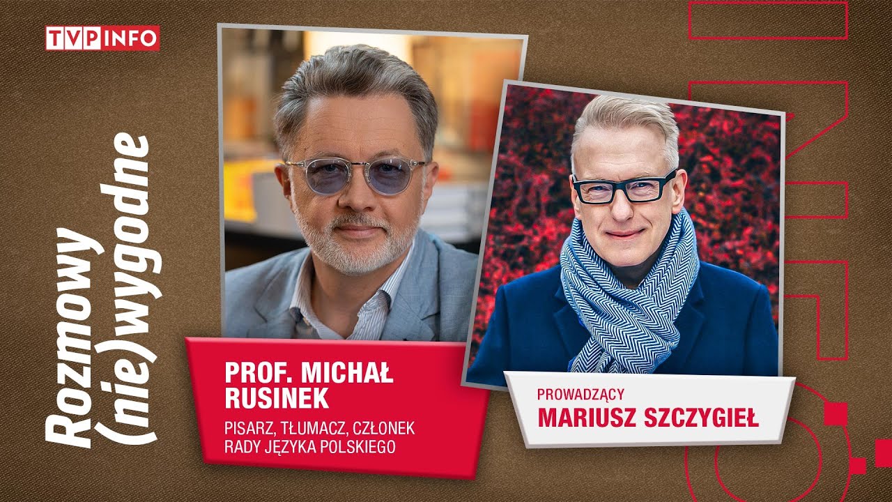 prof.Michał Rusinek: jak ma się władzę na językiem, ma się władzę nad światem | ROZMOWY (NIE)WYGODNE