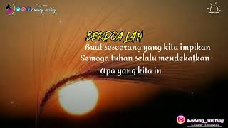 Story whatsapp. Rela demi cinta