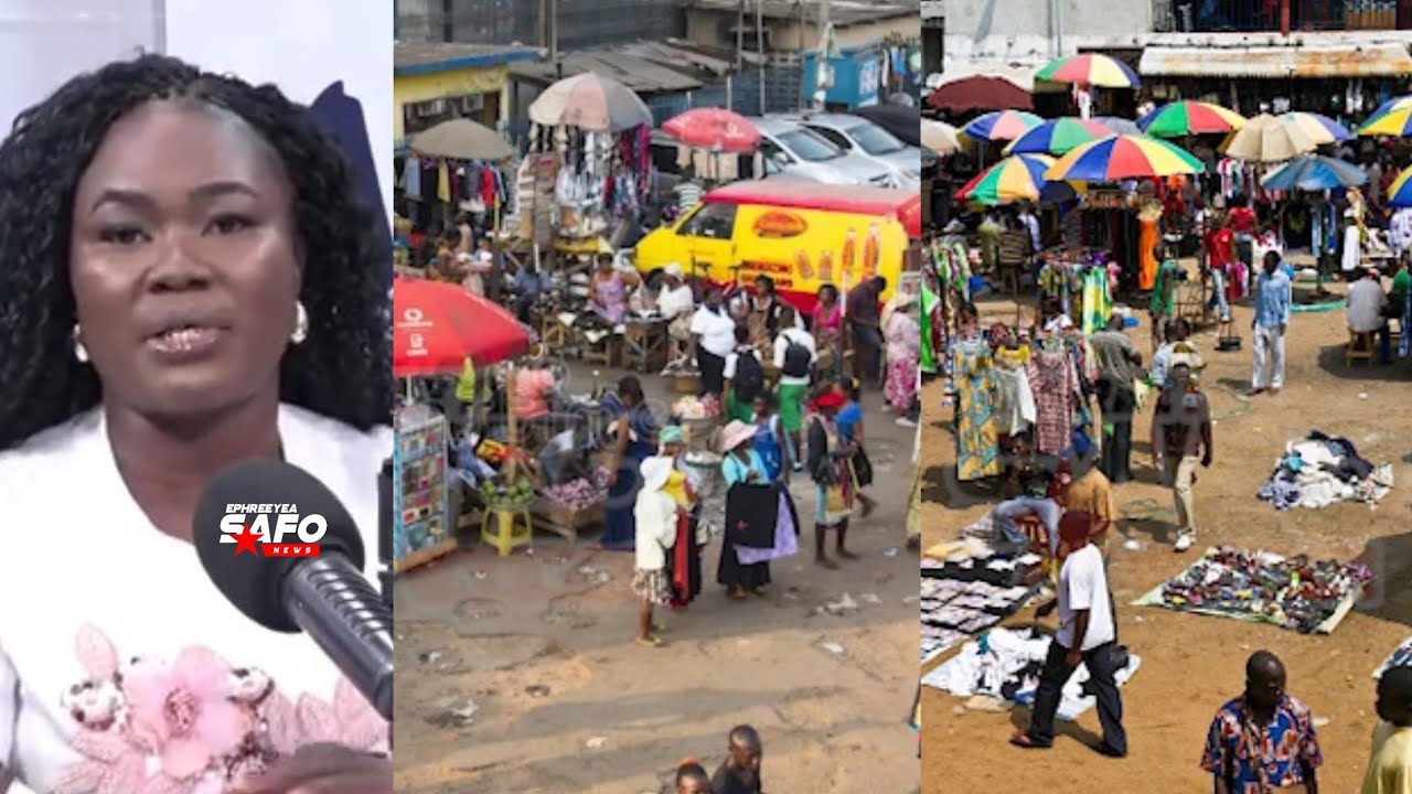 Ghana Markets not clean😱Ghanaians angry fires after Market faces new face lift after 24hr economy