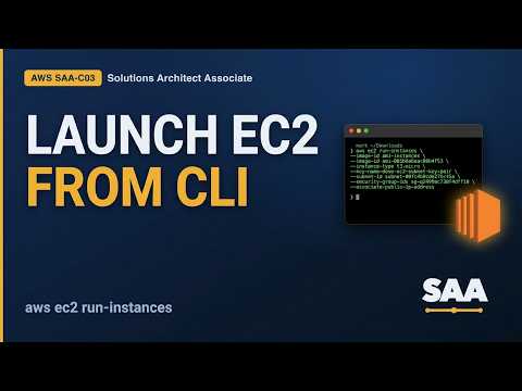 Launch an EC2 Instance from the AWS CLI | SAA-C03