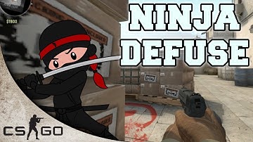 CS:GO 3v4 10 Second Ninja Defuse!