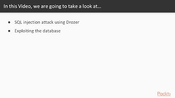 SQL INJECTION ATTACK ON ANDROID USING DROZEE