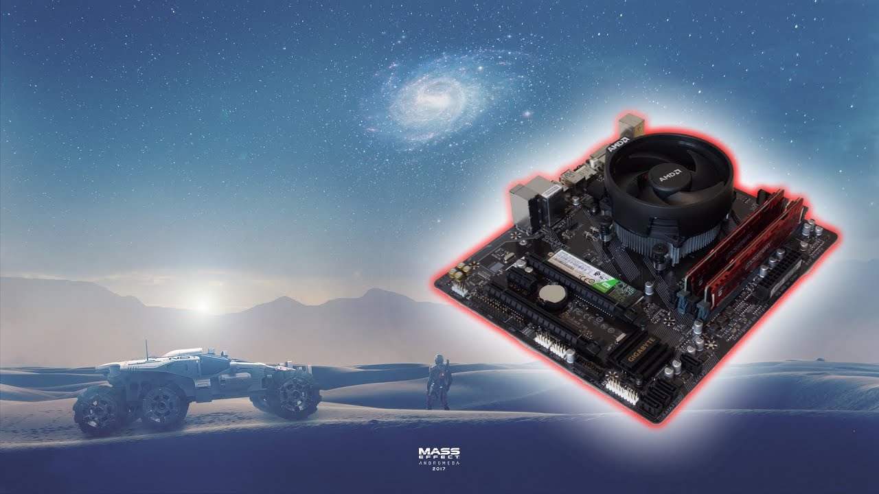 AMD Ryzen 5 2400g | Mass Effect Andromeda | Gameplay | RAM Test