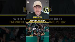 Darren Waller is set to benefit most from Tyreek Hill’s injury 👀