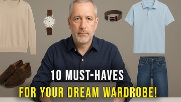 Must-Have Wardrobe Items for Men Over 40 | Timeless Style Guide 👞🧥