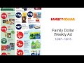 Family Dollar Weekly Ad 12/07 - 12/13