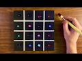 Galaxy Beyond the Window - Easy Acrylic Painting #20 | Acrylic Painting