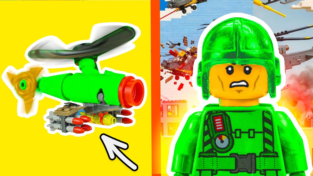 САМЫЕ ОПАСНЫЕ ЛЕГО ВЕРТОЛЕТЫ
