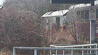 Riding MBTA commuter rail train #2707 from South Station to Forge Park/495 via Fairmount line