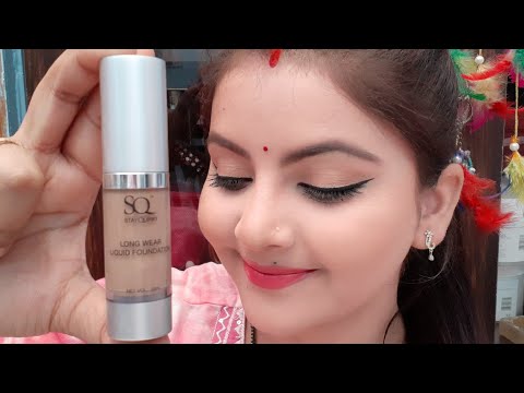 Stay quirky long wear liquid foundation review & demo | full coverage foundation | RARA