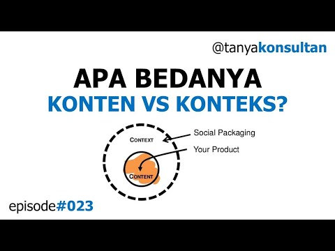 Video: Perbedaan Antara Konteks Dan Isi