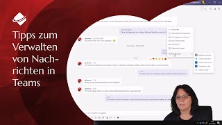 Tipps Zum Verwalten Von Nachrichten In Microsoft Teams Tutorial Von Teledata-It