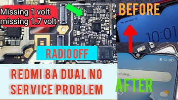REDMI 8A ,8A DUAL NO SERVICE PROBLEM, ALL REDMI, Mi, poco network problem repair way #cpu