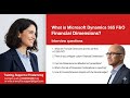 Financial Dimensions in D365 Finance: FRD, FDD, SDD, UAT & Test Scripts Explained