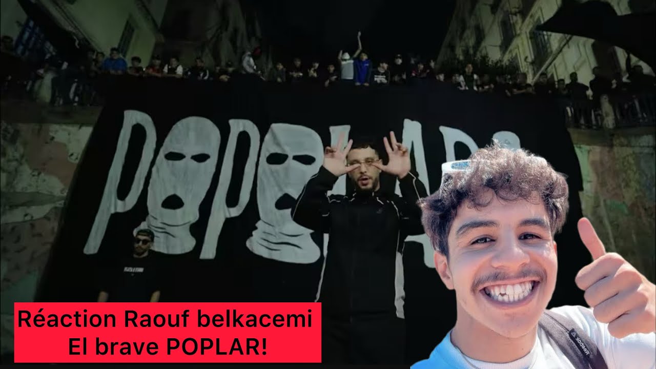 REACTION RAOUF BELKACEMI EL BRAVE POPLAR! (CLACH FLENN 😱)