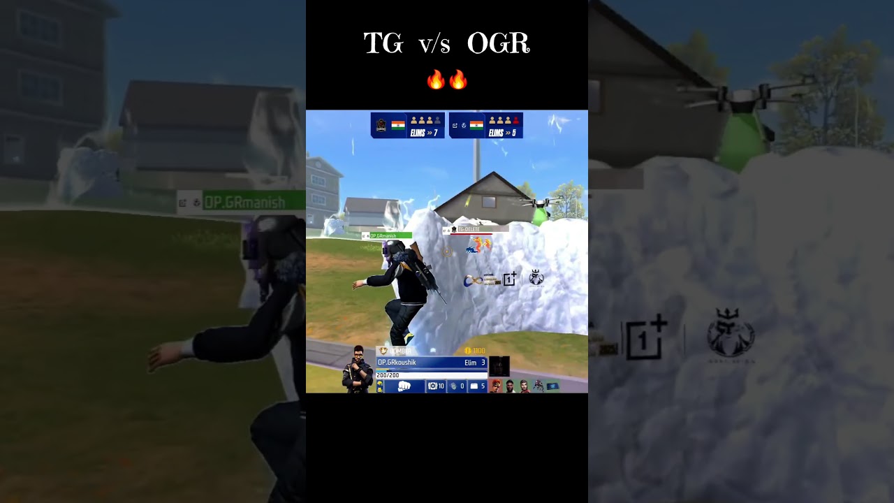 BEST LAST ZONE FIGHT😲 |TG v/s OGR 🔥