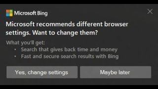 how to turn off microsoft bing notifications in edge 91