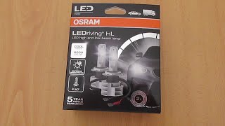 OSRAM LEDriving HL LED Gen 2 H7 (67210CW) - Review/Teste