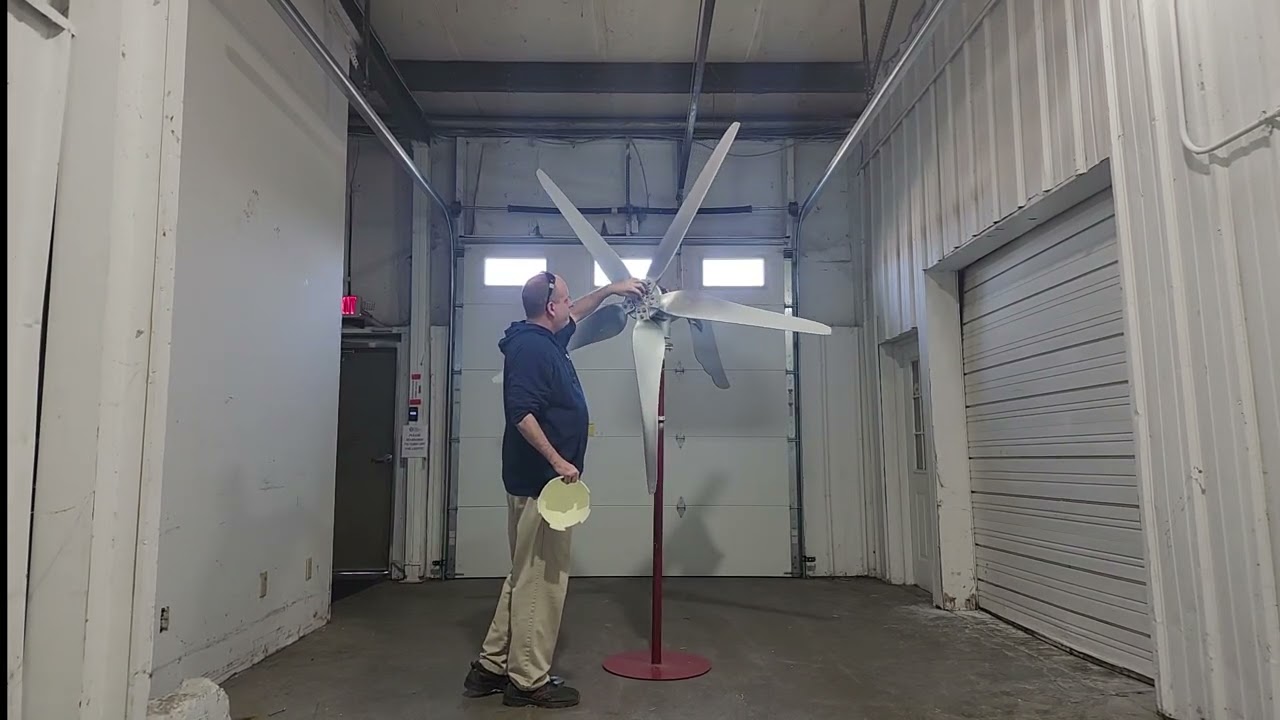 Supplement your solar System Wind the Hy Energy Pegasus Residential Home Wind Turbine