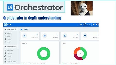 Orchestrator Basics and User Interface