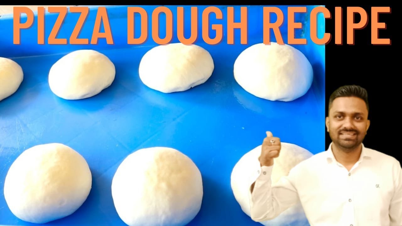 PIZZA DOUGH RECIPE ! PIZZA DOUGH KNEADING ! HOW TO PIZZA DOUGH STRETCH ! PIZZA KA ATTA KAISE BANAYE