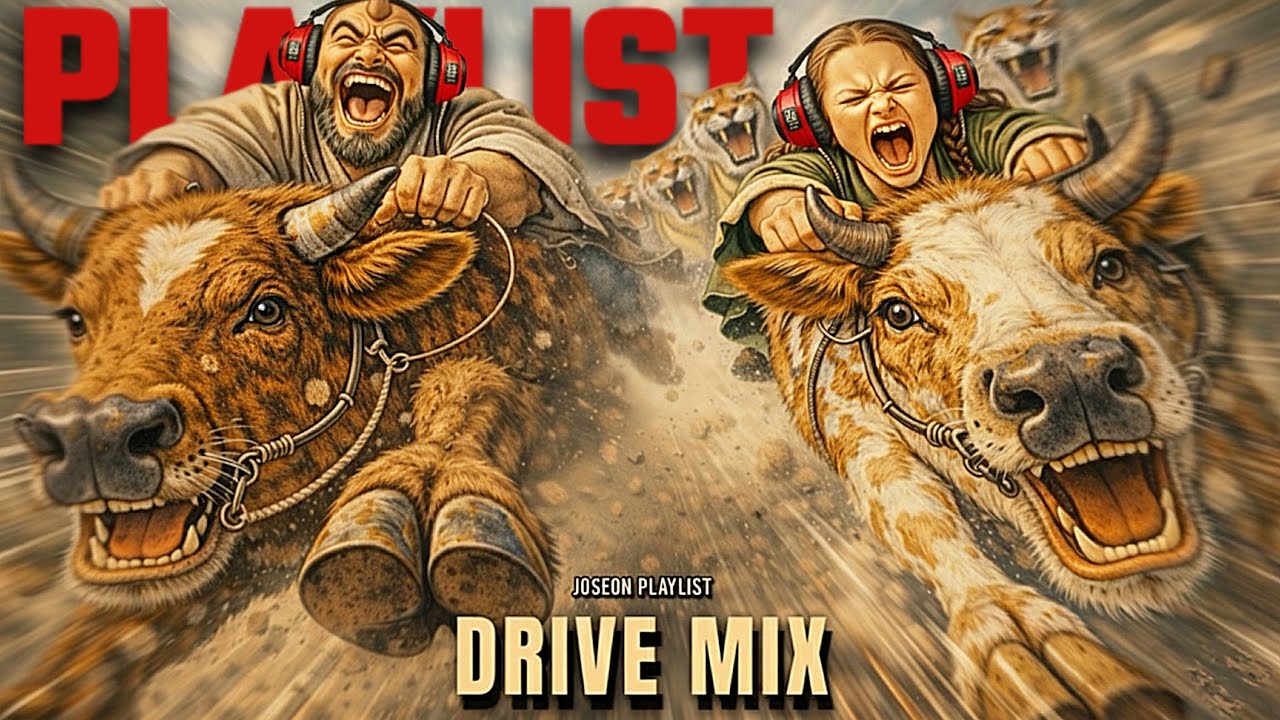 🔥호랑이 괜히 놀렸다가 | 고삐 잡고 풀악셀로 튀는 808 드라이브 믹스 | 808 Club Bounce • Driving Beats | JOSEONPLAYLIST