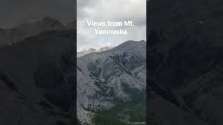 Views from Mt. Yamnuska in Alberta, Canada #mountains #hiking #outdoors #banff #alberta #rockies