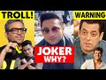 “JOKER HARSH BENIWAL” TRENDS! WHY?😨, Salman Khan Warns, Ashneer Grover Trolls BeerBiceps, Munawar