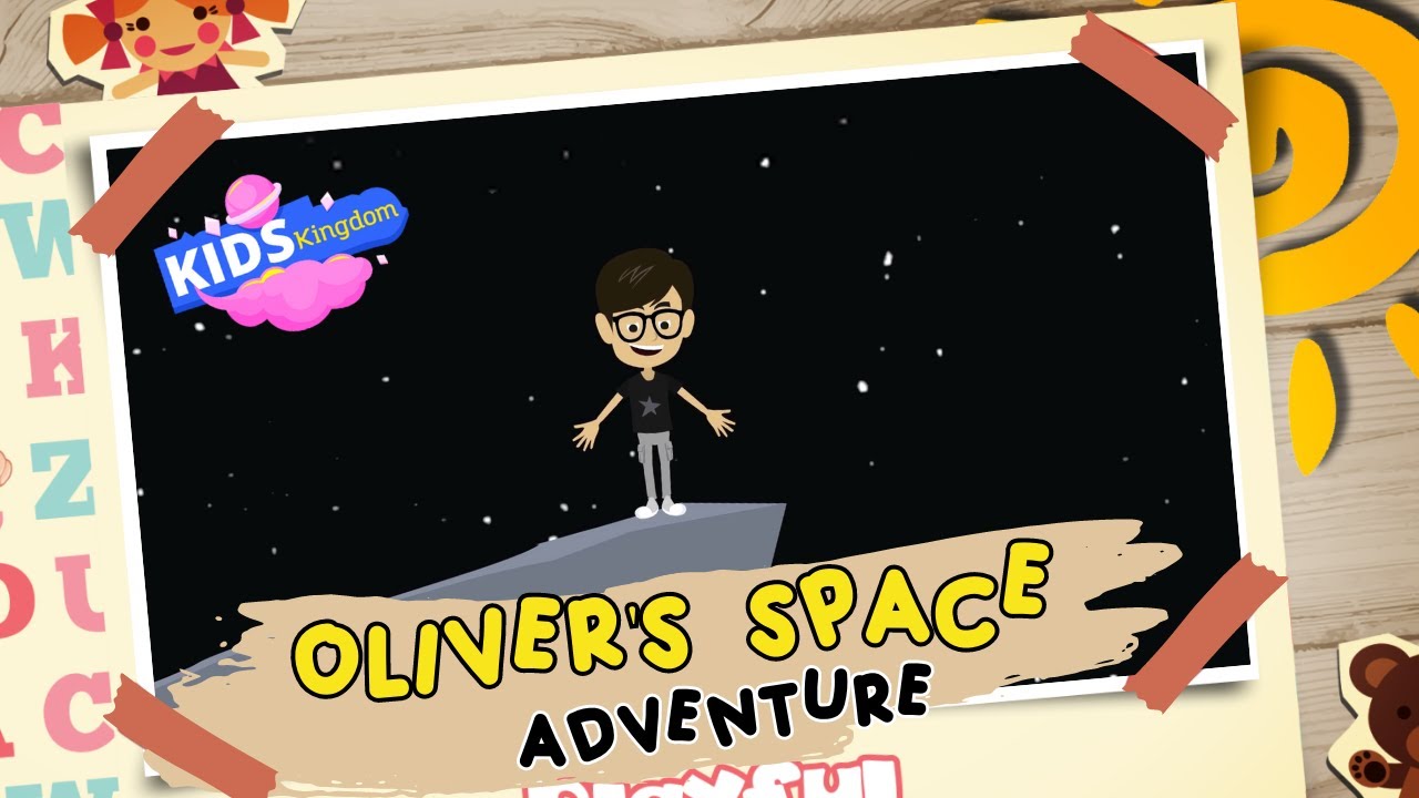 Oliver's Space Adventure - Animated Kids Story - Children Cartoons #kidskingdom #spaceadventures