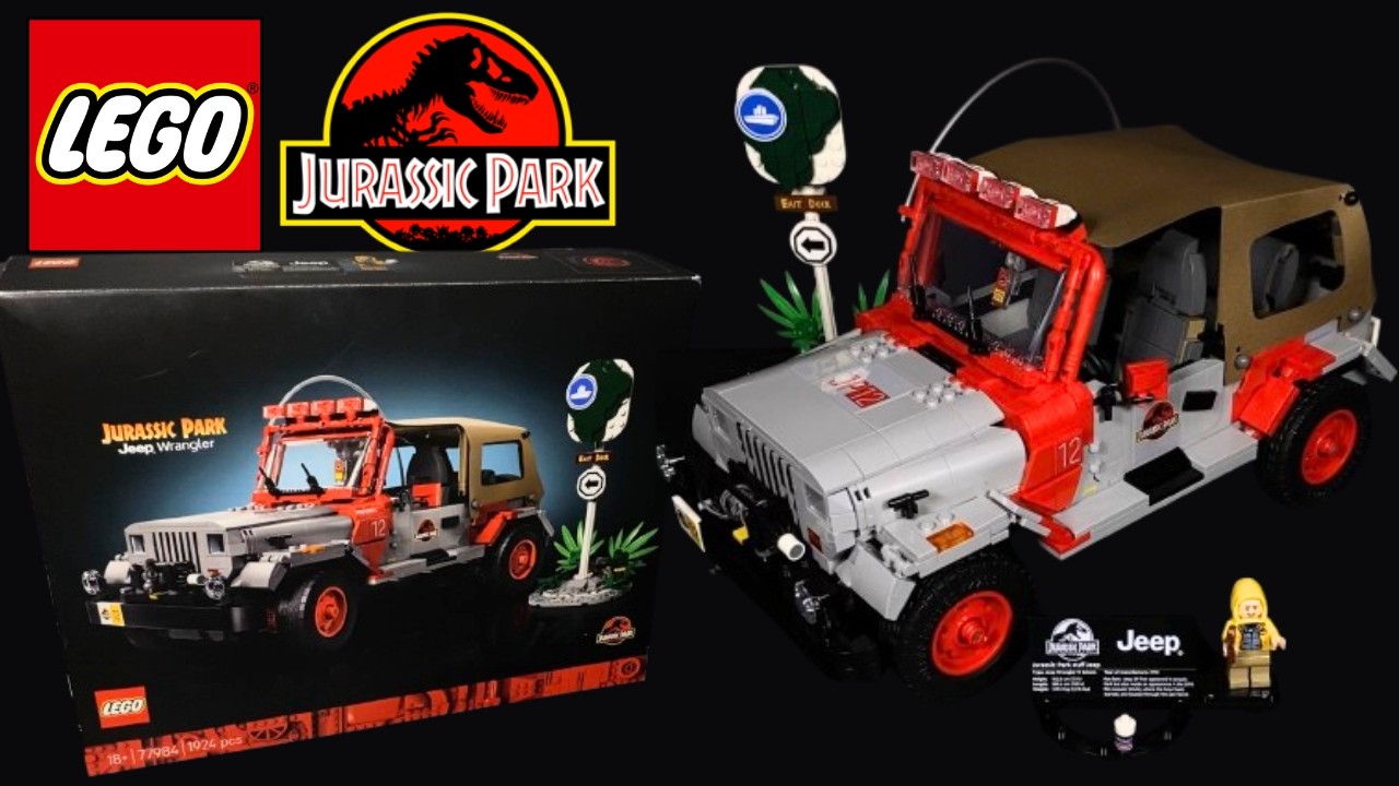 LEGO Jurassic Park 77984 JEEP WRANGLER REVIEW! Summer 2026! - YouTube