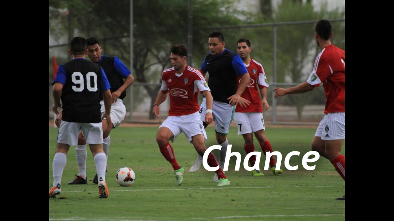 CHANCE: Harbinson's high attempt is caught