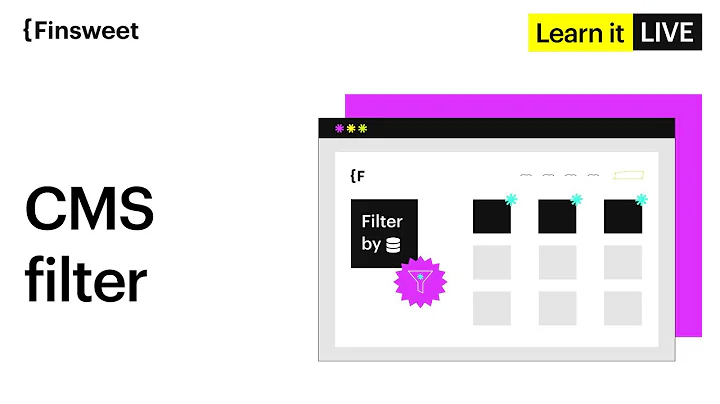Learn it Live - Attributes CMS Filter