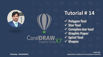 Polygon,star,Complex star,Graphic Paper,Spiral,Shapes, in Corel Draw x7 (14)