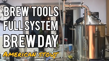 BrewTools B80pro FULL SYSTEM Brew Day - American Stout