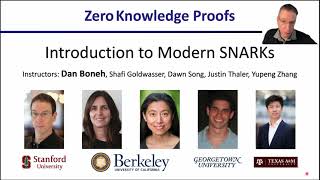 ZKP MOOC Lecture 2: Overview of Modern SNARK Constructions