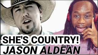Find me this girl! JASON ALDEAN She's country REACTION - First time hearing
