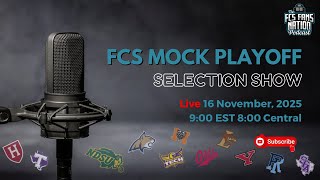 2025 FCS Mock Playoff Bracket Special - Trailer