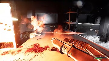 Trepang 2 : Gameplay / All encounters (spiritual successor of FEAR)