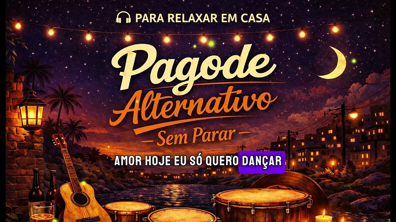 30 Minutos de Pagode para Relaxar em Casa 🎧 | Pagode Alternativo Sem Parar