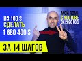 Как за 14 шагов стать долларовым милионером? Мой ROMI за 2020 год с ютуба.