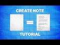 How to Create Notes in "FPMovement" | Unreal Tutorial