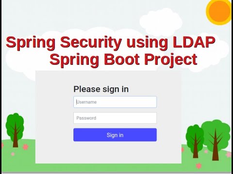 Spring Security Using LDAP protocol + Spring Boot (Step by Step)