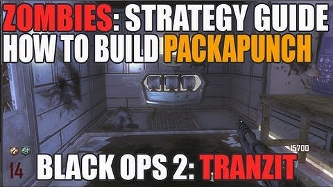 Tranzit: How To Build Pack A Punch In Solo! Tutorial for Pack A Punch Black Ops 2 Zombies (HD)