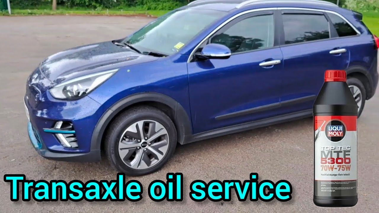 KIA E-NIRO TRANSAXLE - GEAR REDUCTION UNIT OIL CHANGE