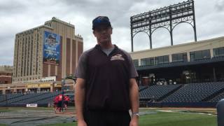 Akron manager Dave Wallace updates the RubberDucks season