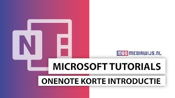 Microsoft tutorials 💡  |  Introductie OneNote - Class Notebook
