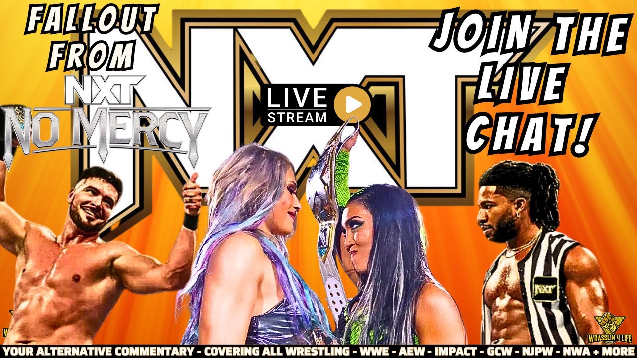 Nxtnaa WWE NXT Live Stream - The Fallout From No Mercy - Join Our Live Chat ...