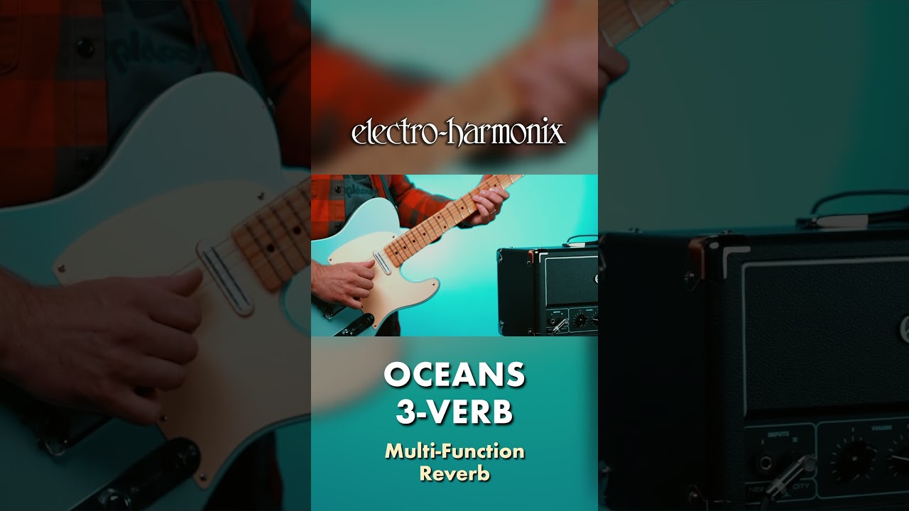 Electro-Harmonix Pico Oceans 3-Verb Multi-function Reverb pedal - Macdaddy  Music